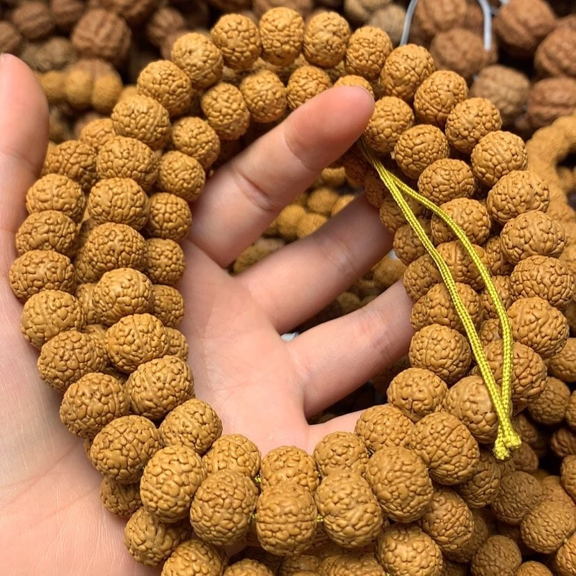原桩龙鳞小金刚11mm金刚菩提手串印尼小金刚108大草莓龙鳞纹爆肉
