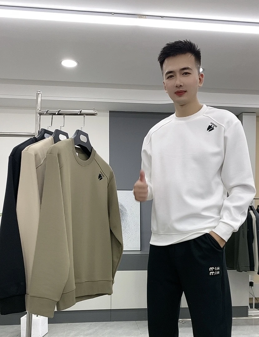 爆款品质男士加绒卫衣56139款