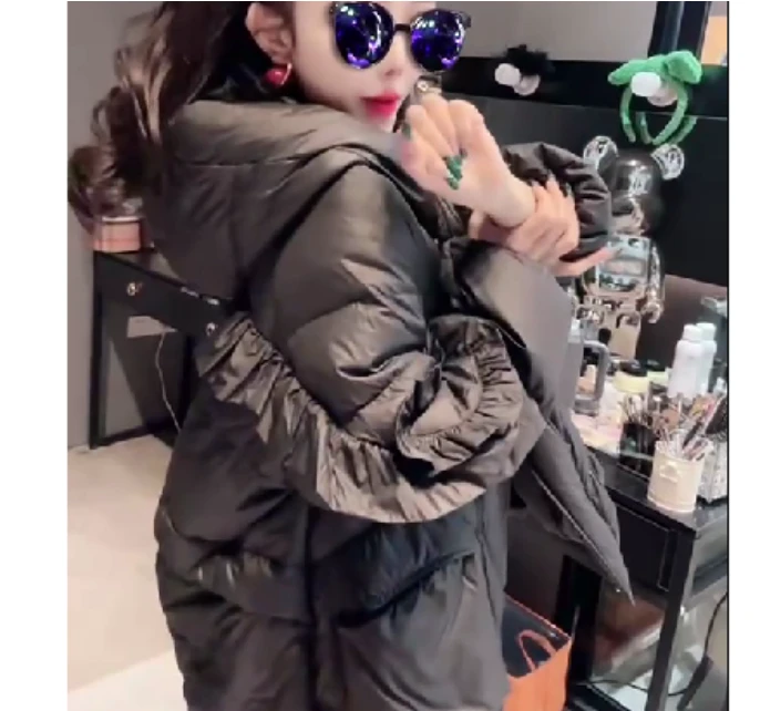 2024冬季新款时尚女装网红韩版潮流漂亮棉服外套洋气气质知足