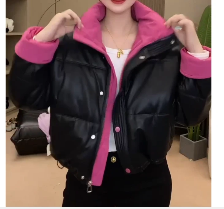 2024冬季新款时尚女装网红靓丽潮流气质洋气外套休闲女ZX