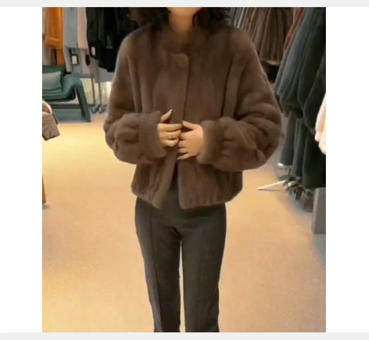 2024冬季新款时尚女装网红高级感休闲爆款外套裤子女修身气质