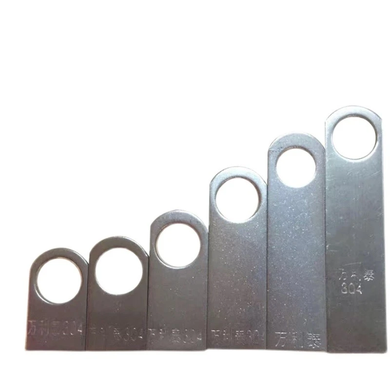 加厚不锈钢金属耳片80个固定片防盗窗焊接配件201/304耳仔多规格