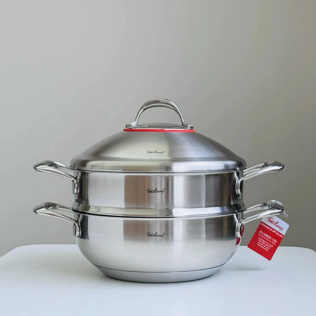 保温超棒！蒸锅家用304不锈钢蒸笼蒸鱼馒头加厚电磁炉煤气灶通用