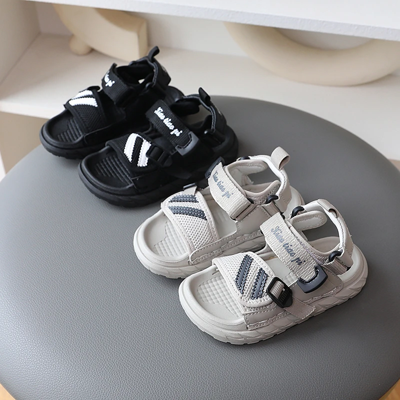 2024夏季新款儿童运动鞋防滑软底沙滩鞋男宝宝1-3岁2女童休闲凉鞋