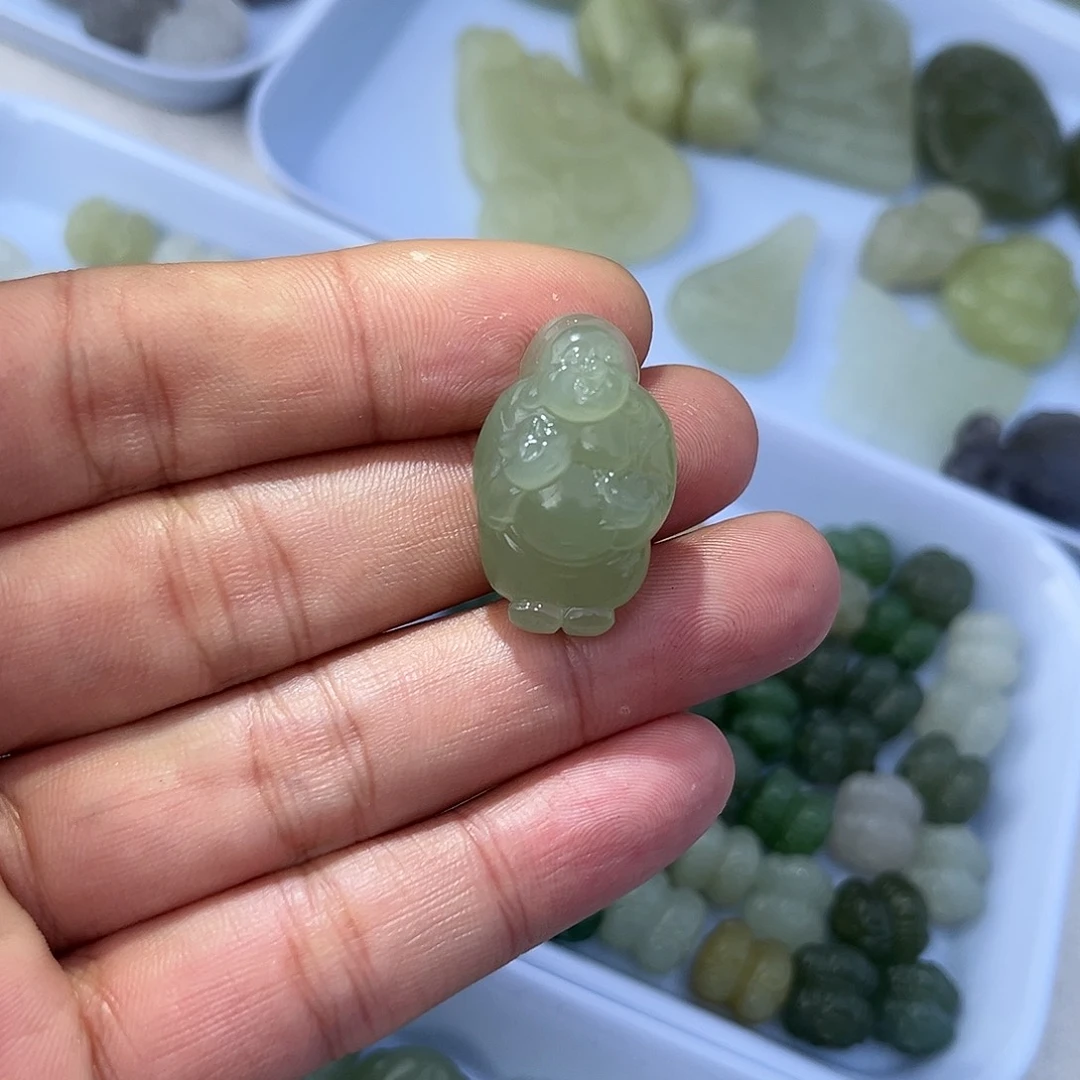 和田玉吊坠(不含链)未镶嵌