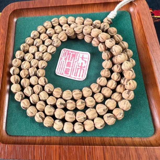 【冰糕】热振红芽原桩冰糕皮质带深坑鬼脸 柏香籽 百香籽