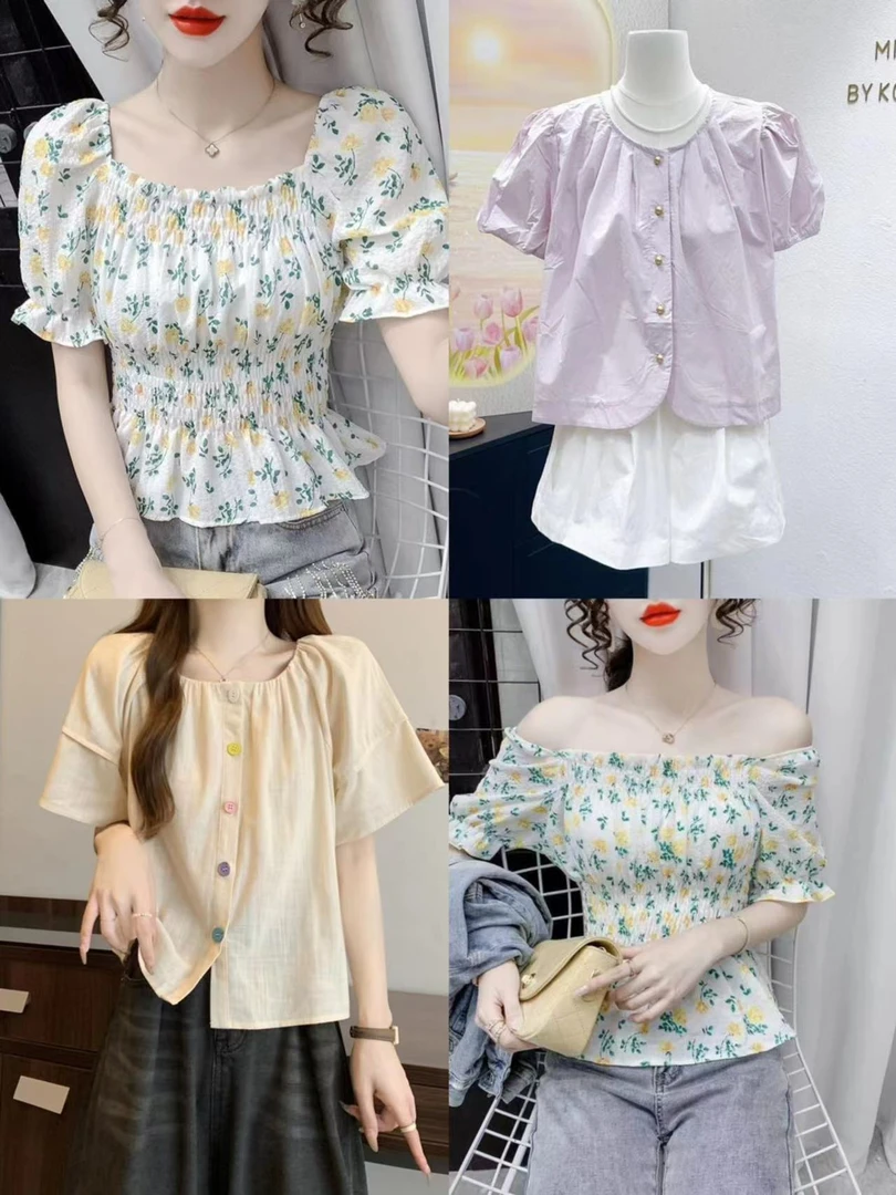 1燕子家秋季显瘦百搭气质上衣集合