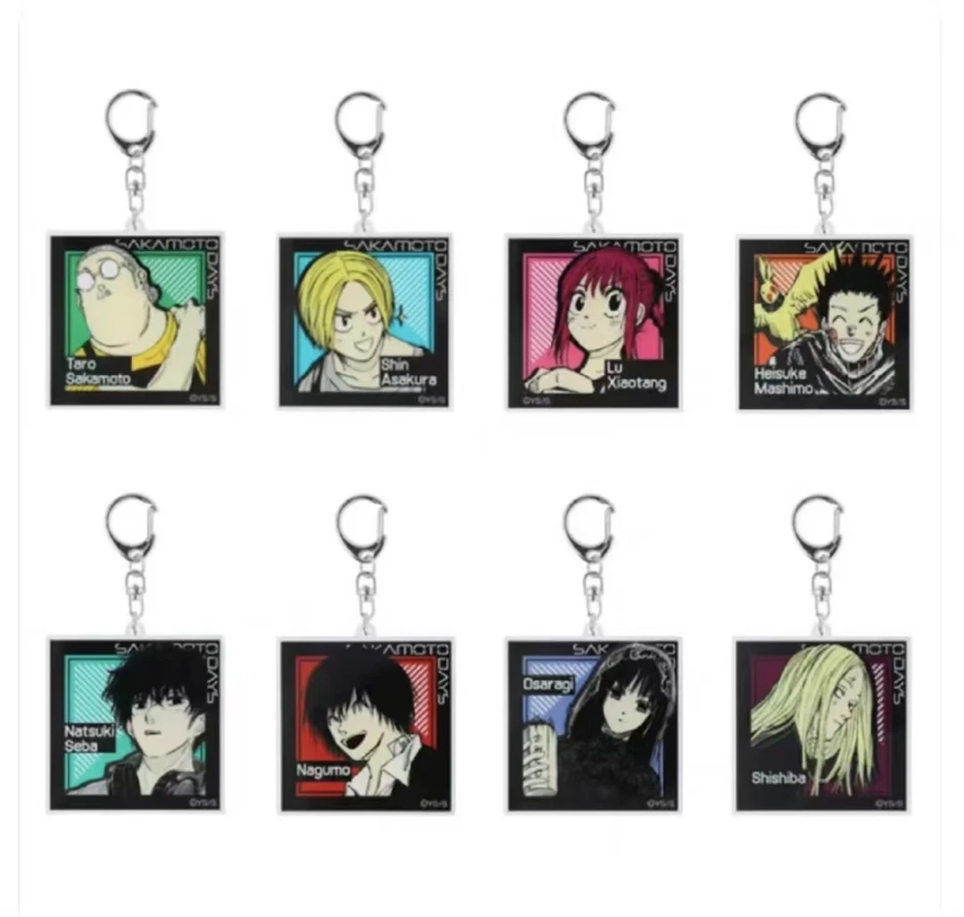 《小小玥》 坂本days 原画 双面挂件（代拆）