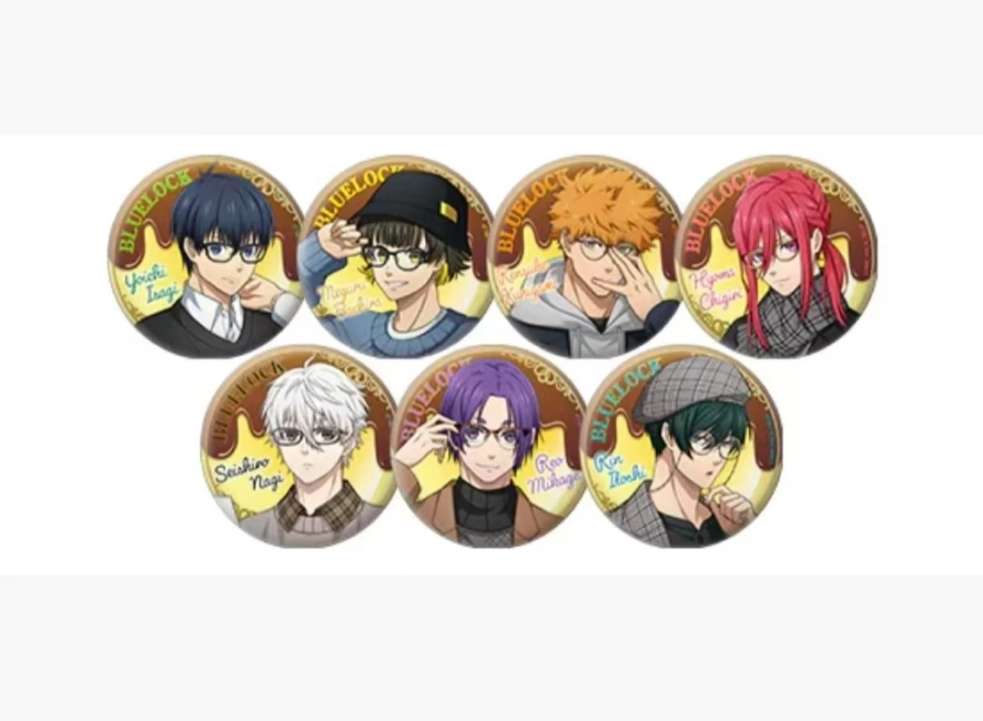 《小小玥》蓝色监狱 读书之秋 圆  吧唧 徽章（代拆）