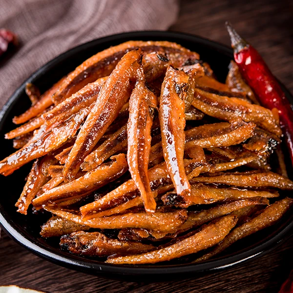 【纯鱼仔】湖南特产创奇香辣小鱼仔即食麻辣鱼干休闲零食解馋低脂