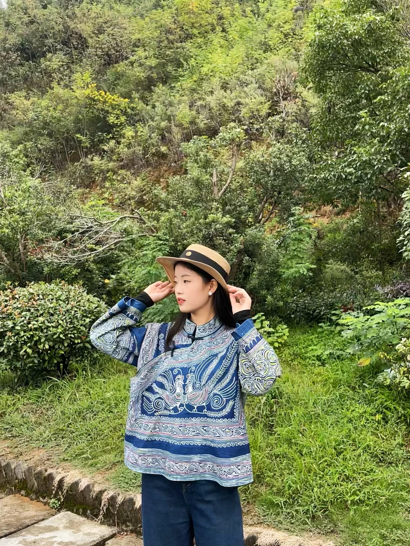 拍照链接1，苗族蜡染（彩蜡）