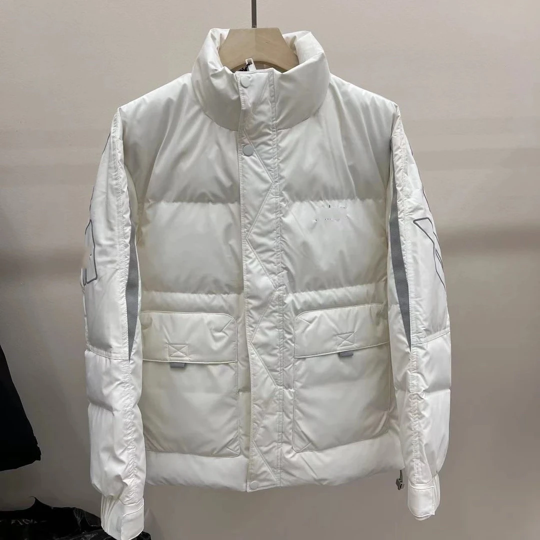 9217#冬季休闲时尚潮流立领百搭厚男士外套