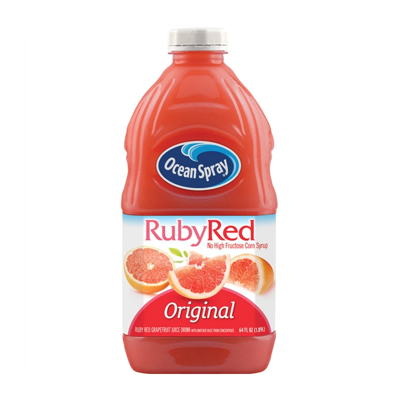 Ocean Spray/优鲜沛美国进口红西柚汁柚饮料果汁可调酒饮品1.89L