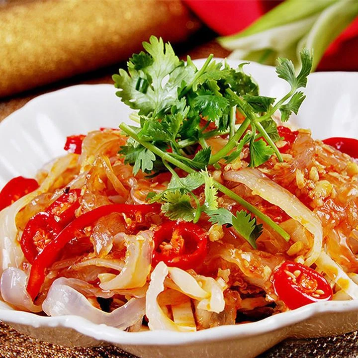 【小爱推荐】脆口海蜇丝 凉拌即食 净重3斤/桶 连云港发货