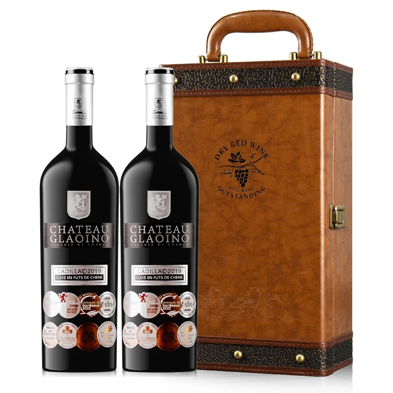 【光头哥专属】法国原瓶进口红酒 格拉洛·卡迪亚克城堡干红葡萄酒