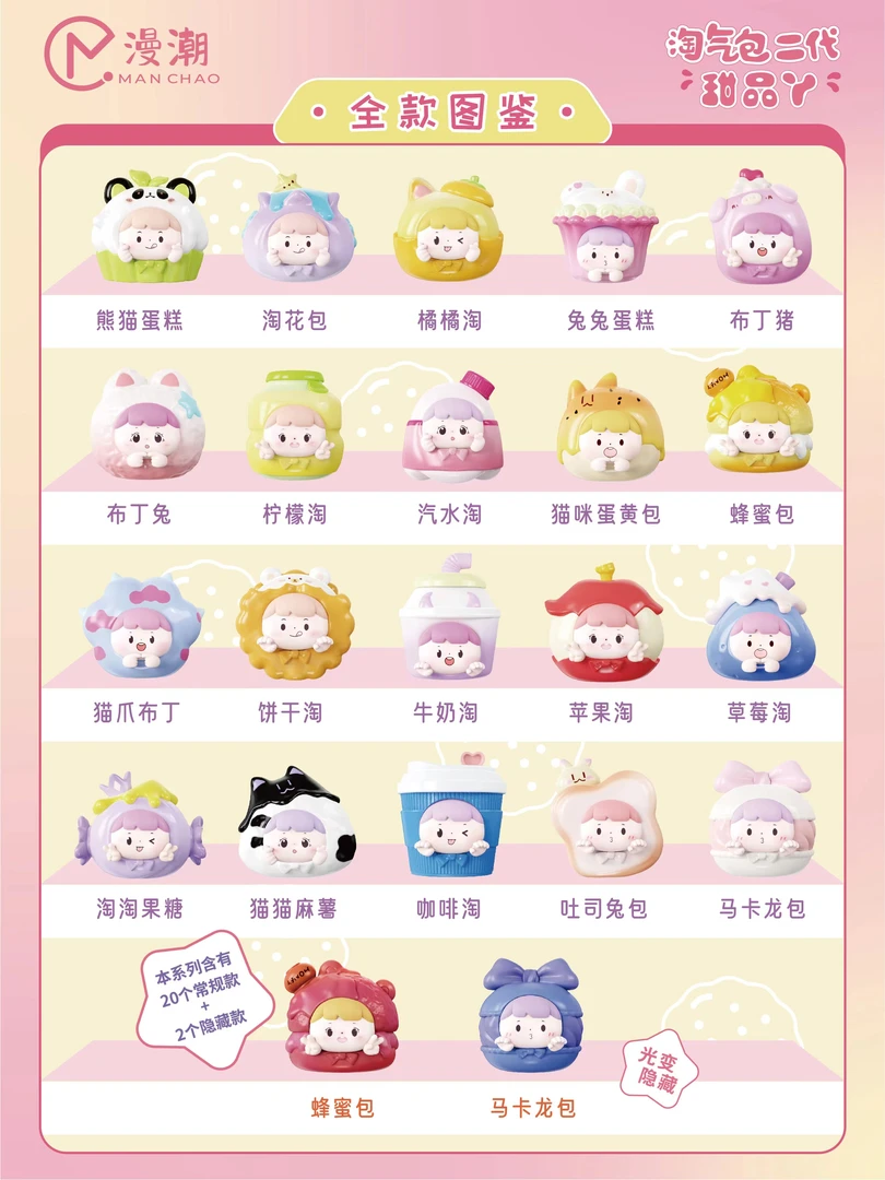 【番茄拆盒】水果淘气包二代甜品丫潮玩萌粒摆件盲盒