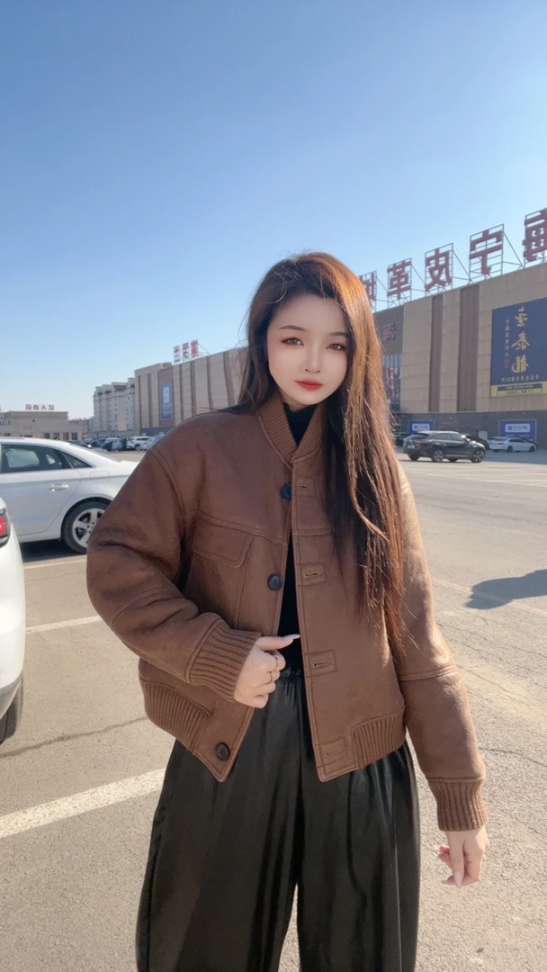 SSL-2024新款爆款皮毛一体真皮草