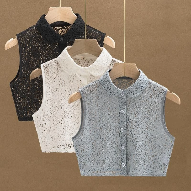 假领子女百搭假领蕾丝高端衣领衬衫装饰打底衬衣领春夏秋季C227