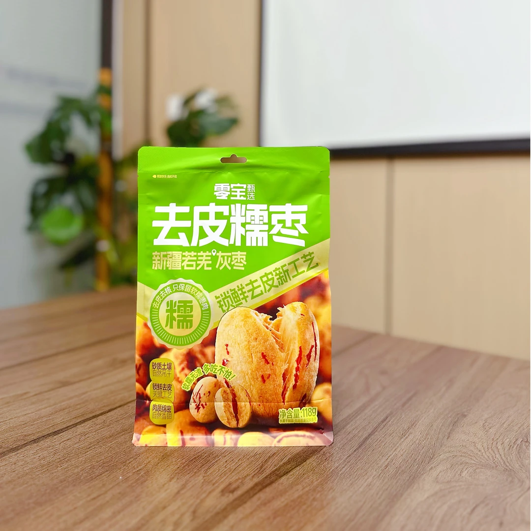 FL 肉质绵密 自然香甜 零宝去皮糯枣118克