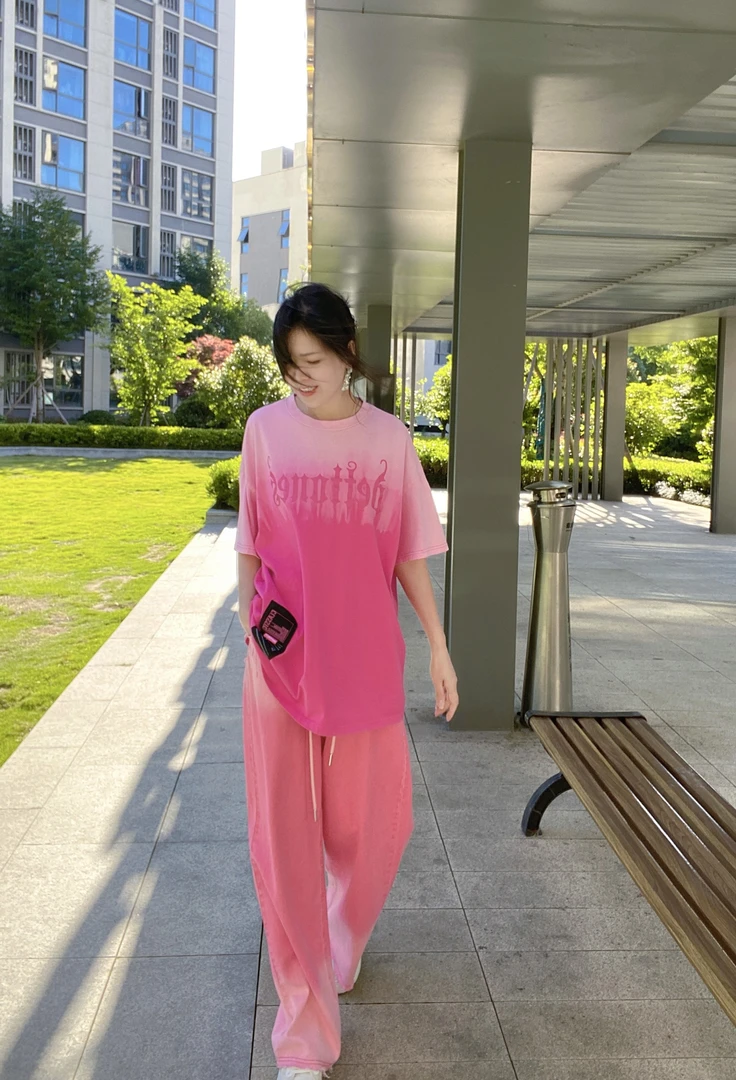 春上新 欧若风 舒适休闲百搭运动T恤计师原创款