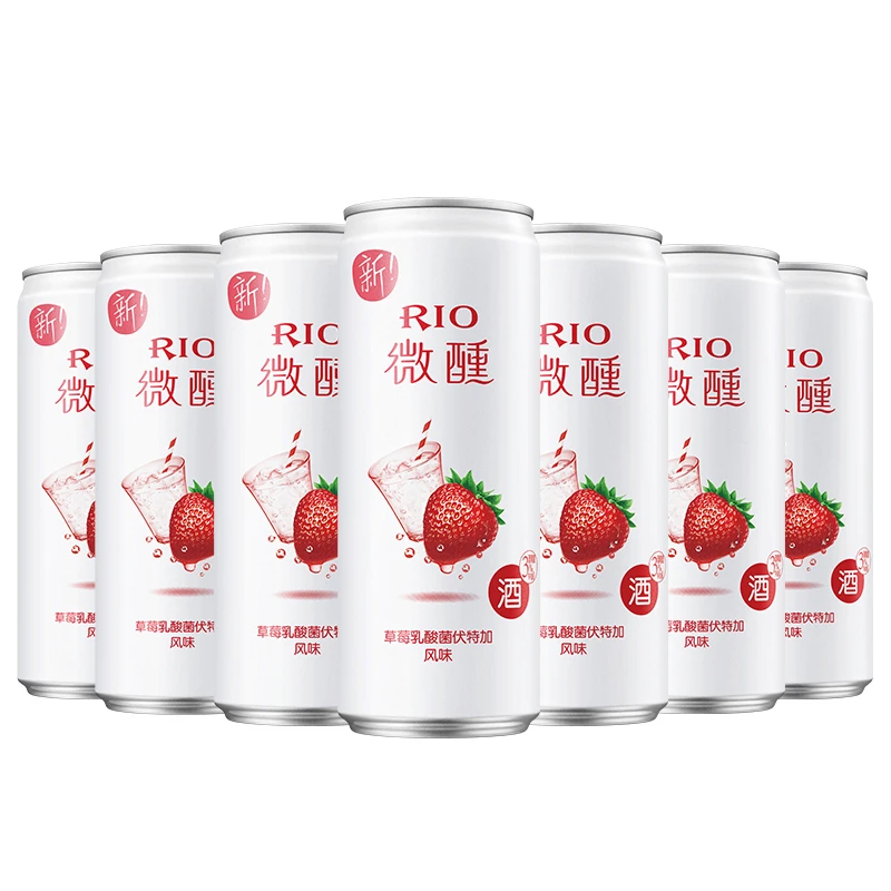 RIO锐澳预调鸡尾酒微醺果酒气泡酒女士果酒330ml*7