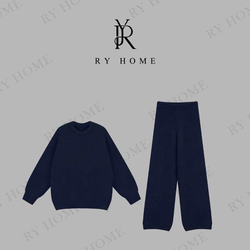 【老贾私服】半岛颗粒绒休闲家居服可外穿套装243ST1293