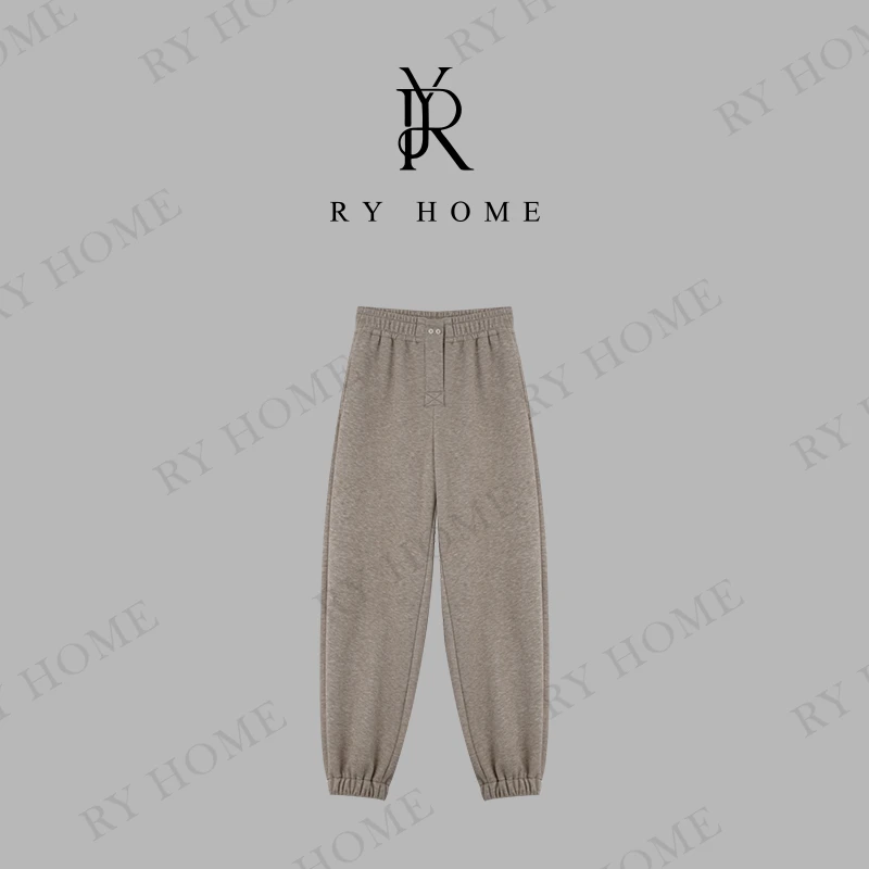 【老贾私服】简约立体抽绳休闲束脚卫裤K2082