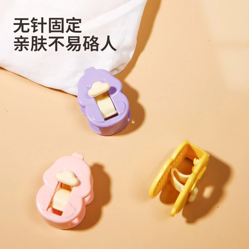 被子固定器无针安全隐形防跑被神器被罩被套床单订棉被角防滑夹子