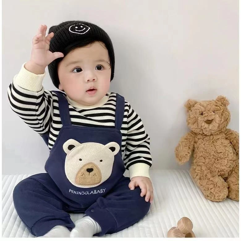 婴儿连体衣春秋外出幼儿春季衣服超萌秋装爬服一岁男宝宝春装哈衣