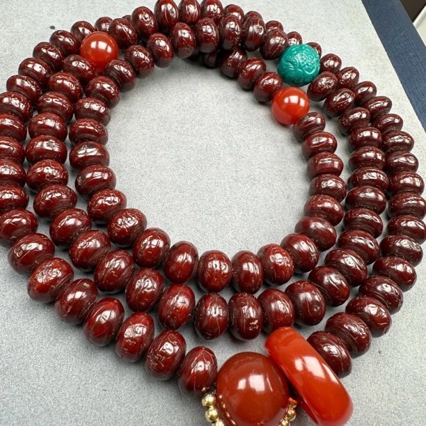 【尼泊尔产地】精品回流尼泊尔凤眼菩提108颗长串男女同款