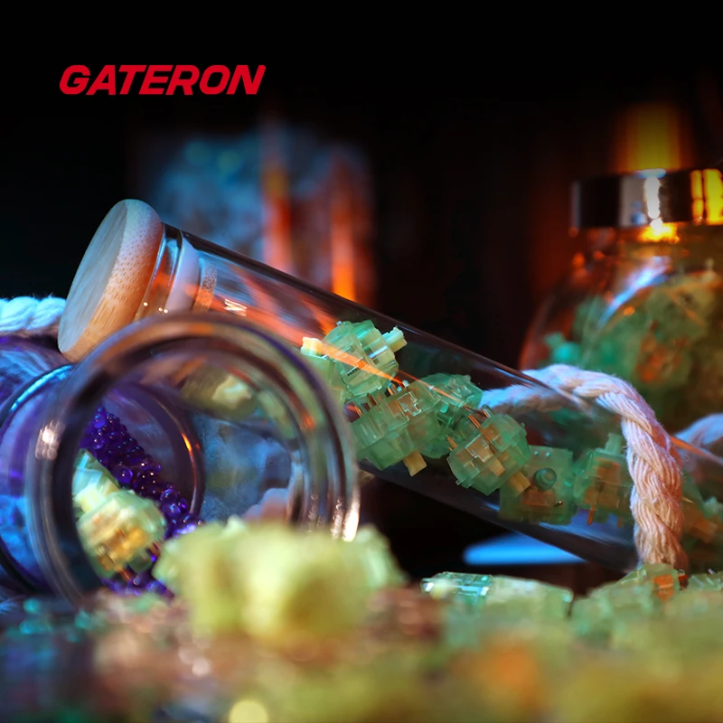 Gateron佳达隆Luciola露秋娜发光荧光轴体体验包