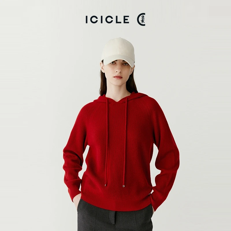 【节日系列】ICICLE之禾女装羊绒套头针织衫1719
