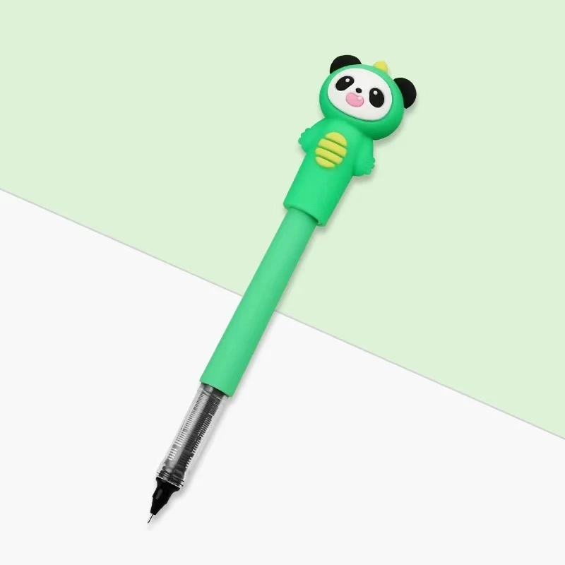 【专属福利】创意软硅胶速干走珠笔高颜值学生用黑色混搭