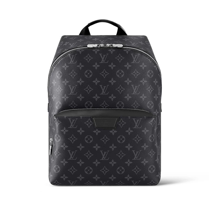 95新 LouisVuitton/路易威登 97新LV黑色老花阿波罗1832双肩包