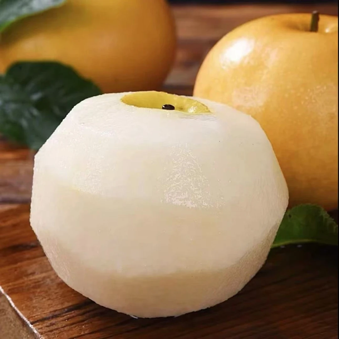 【阿蔡甄选】正宗秋月梨细腻无渣清甜多汁约6.5斤原箱 顺丰包邮