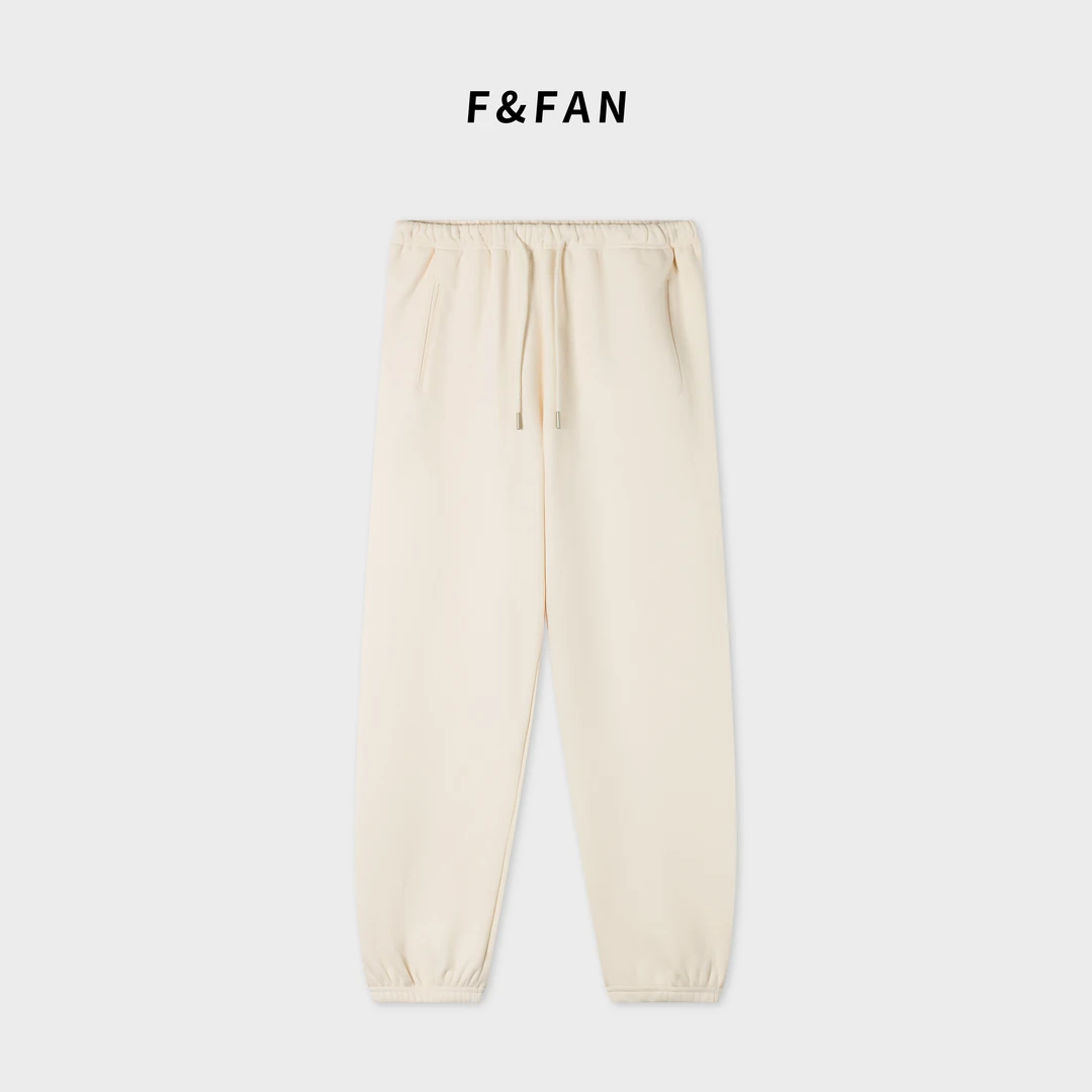 FAND【美拉德】冬款新款加绒加厚爆款百搭高腰显高束脚裤休闲长裤