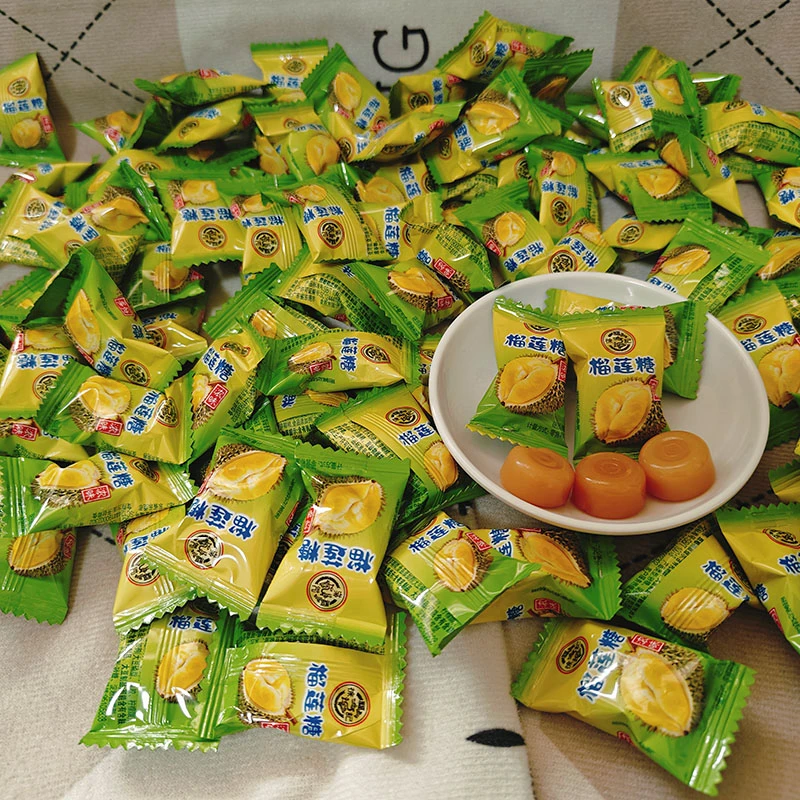 徐福记榴莲硬糖散装糖果零食过年糖喜糖小吃结婚糖果食品年货零食
