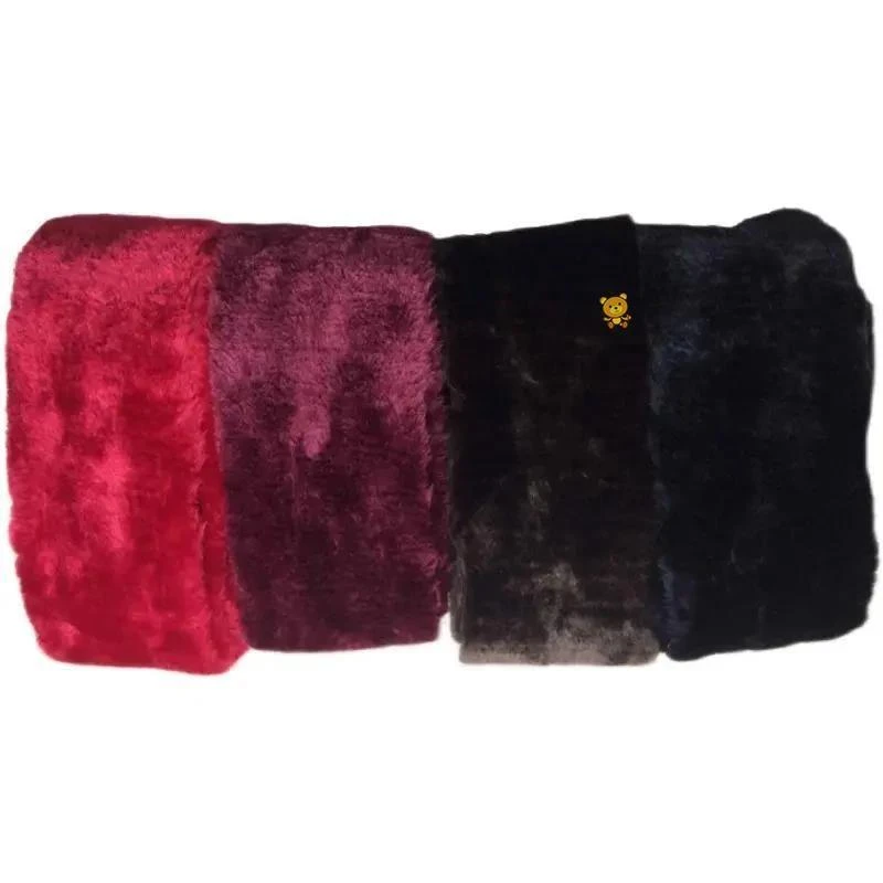 条沿条毛绒棉靴黑色鞋口滚边条毛条整卷手工DIY辅料棉鞋包边毛口