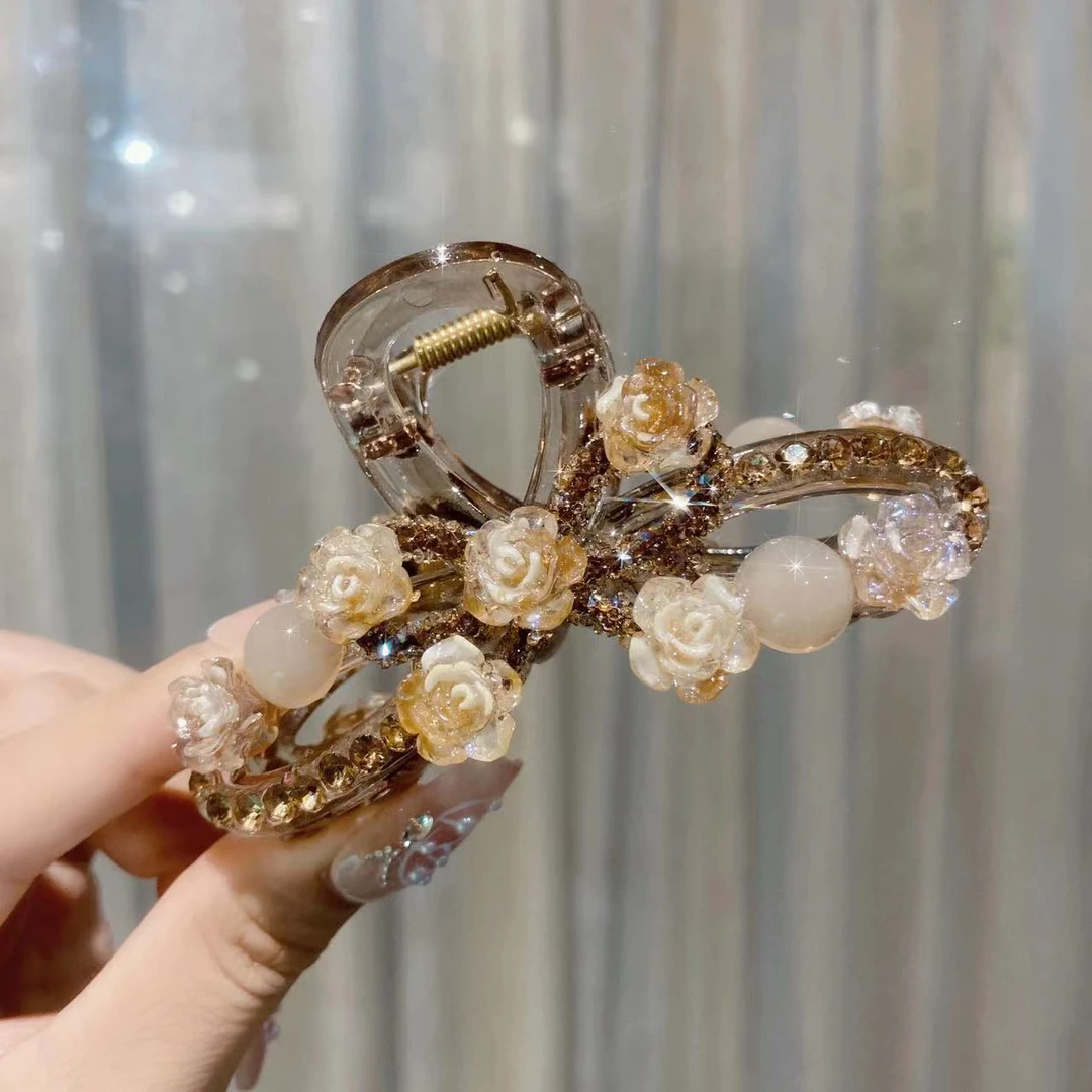 A1088新款抓夹气质网红时尚百搭入秋暖色系夹爪