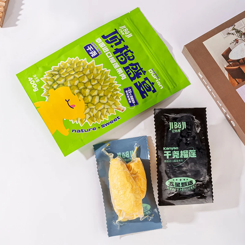 记补季泰国进口干尧榴莲树上熟即食冷冻果肉a果顺丰包邮400g*2袋
