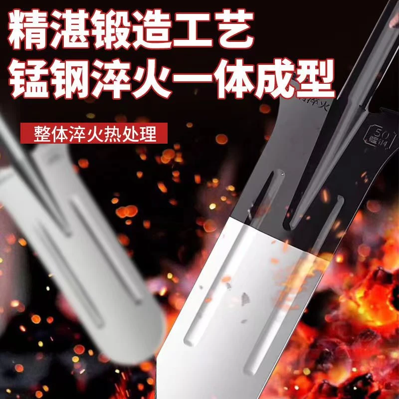 锰钢淬火加长加厚挖树锹挖山药锹全钢长尖锹挖树铲子挖沟挖土铁锨