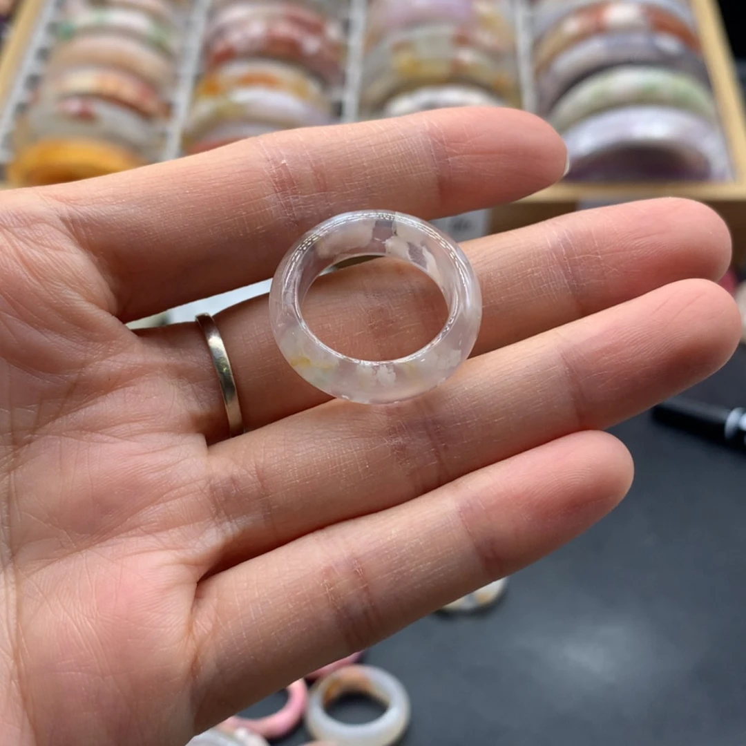 【闪购商品】玛瑙/玉髓戒指未镶嵌猴*雷