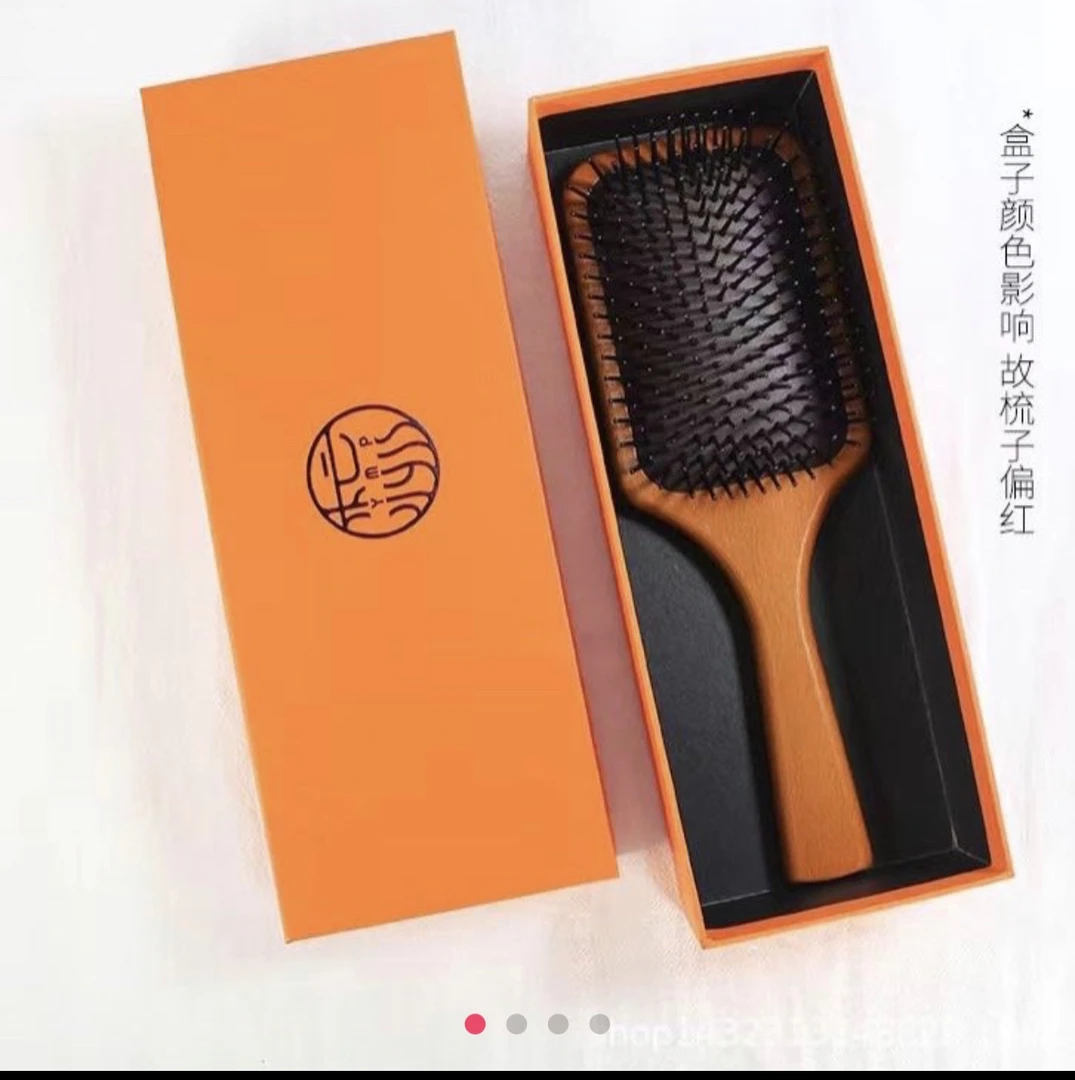 女士实木气垫梳顺发按摩防打结家用大板梳