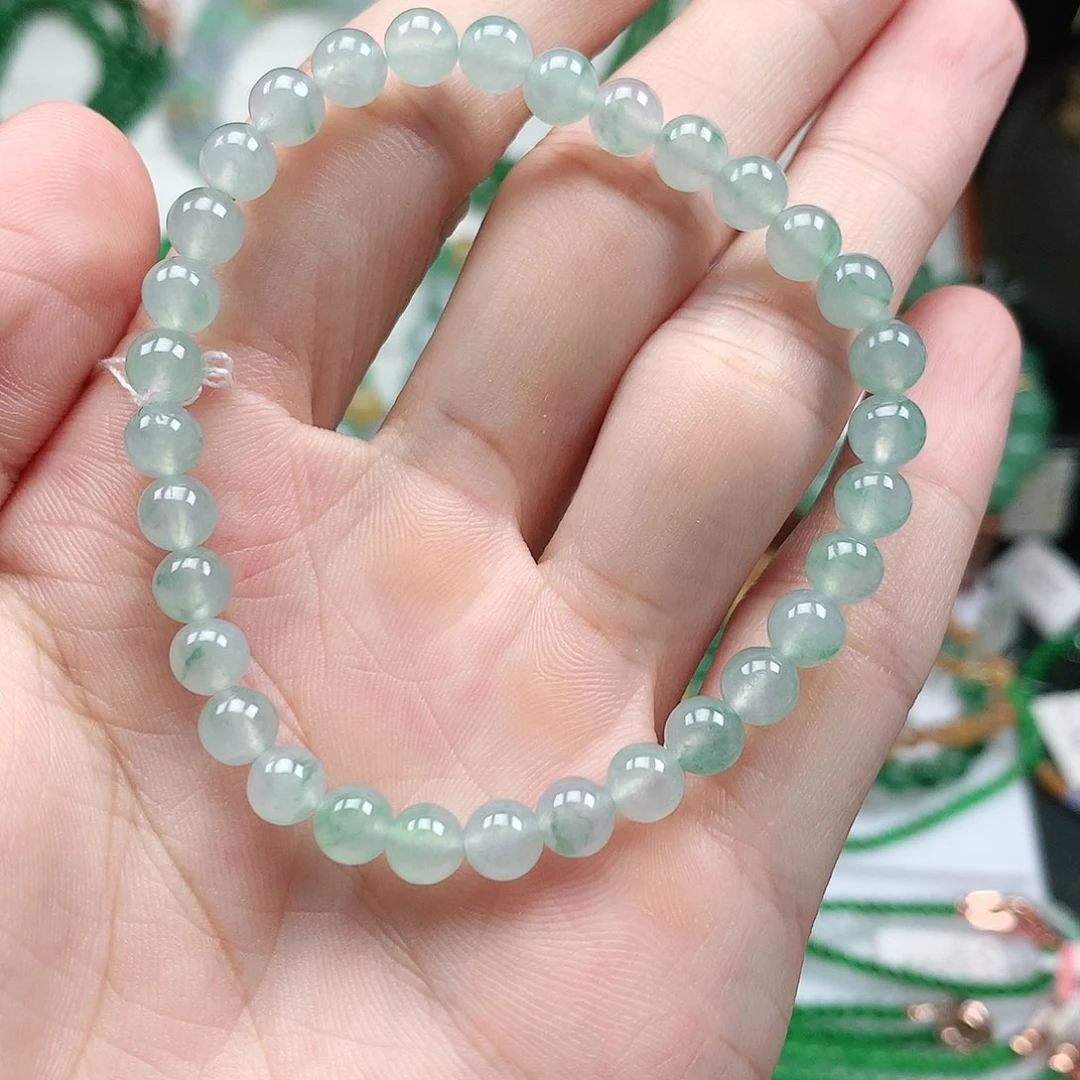 翡翠手链未镶嵌手链
