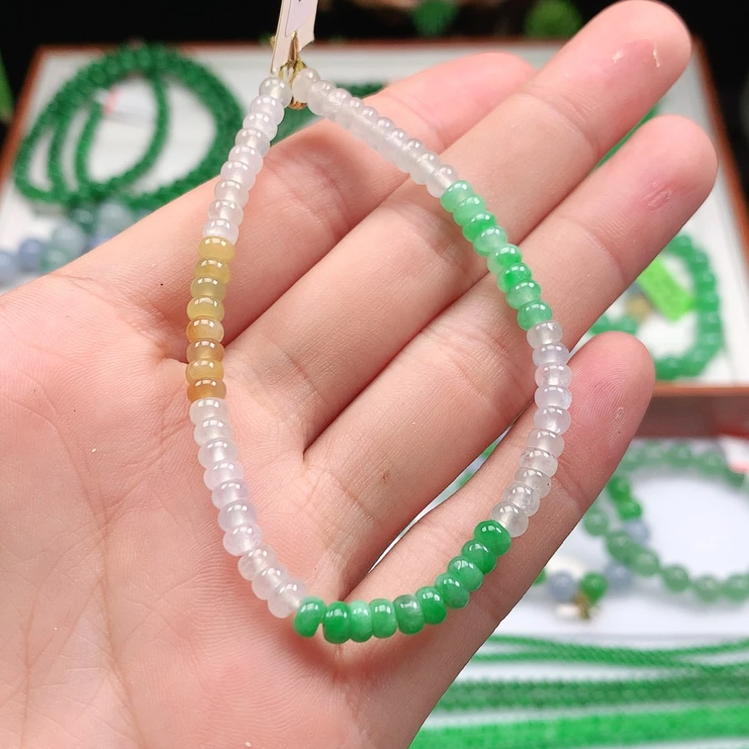 翡翠手串未镶嵌手链