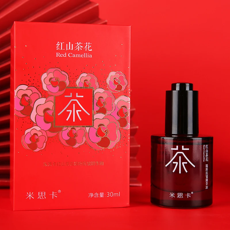 米思卡红山茶花精粹抗皱精华油肌肤屏障紧致维稳肌底养肤内修外抗