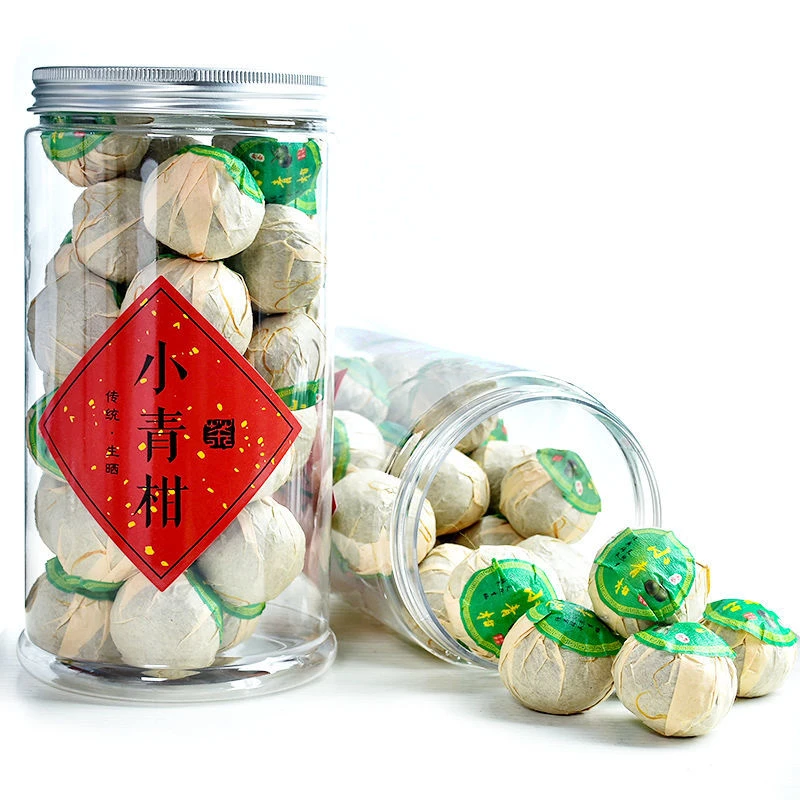 小青柑茶叶普洱熟茶柑普茶新会柑罐装250克*1罐