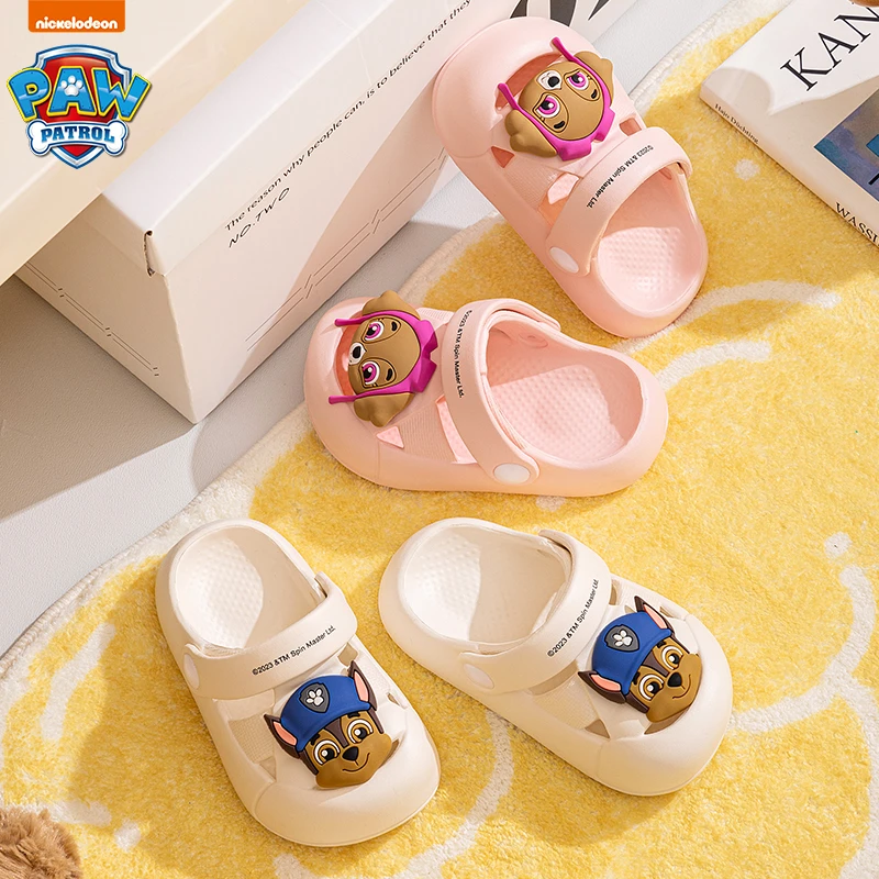 PAW PATROL/汪汪队立大功夏季男童女童卡通防滑软底宝宝包头凉鞋