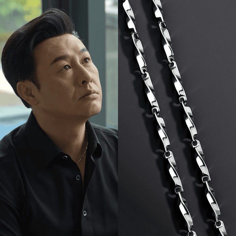钛钢项链 高启强同款项链配饰男士潮牌高级感时尚百搭痞帅不掉色