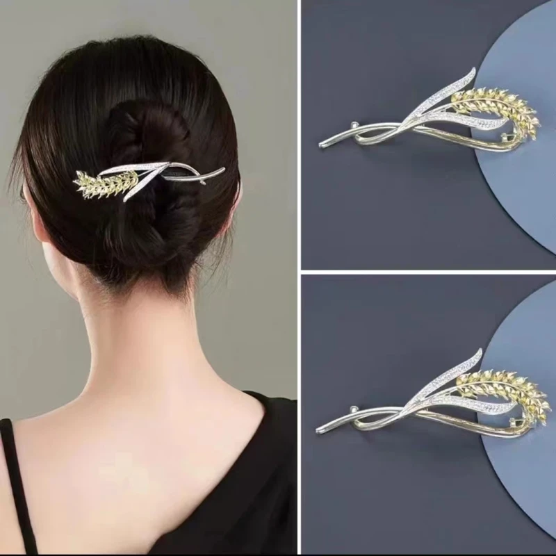 麦穗扭扭扣发夹素款精致扣夹